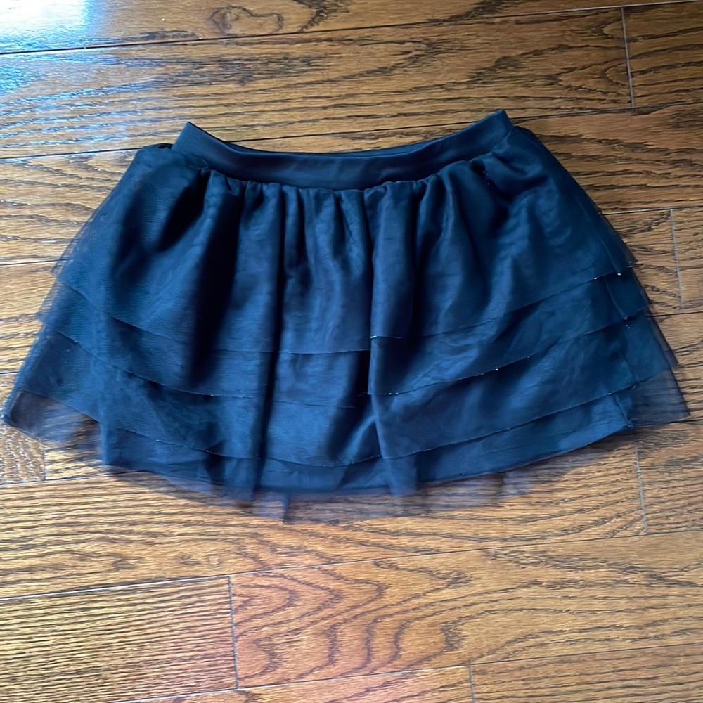 Black Lace Skirt
